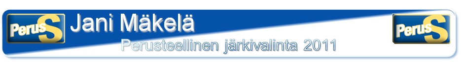 Jani M�kel� - Perussuomalainen ��ni Etel�-Karjalasta